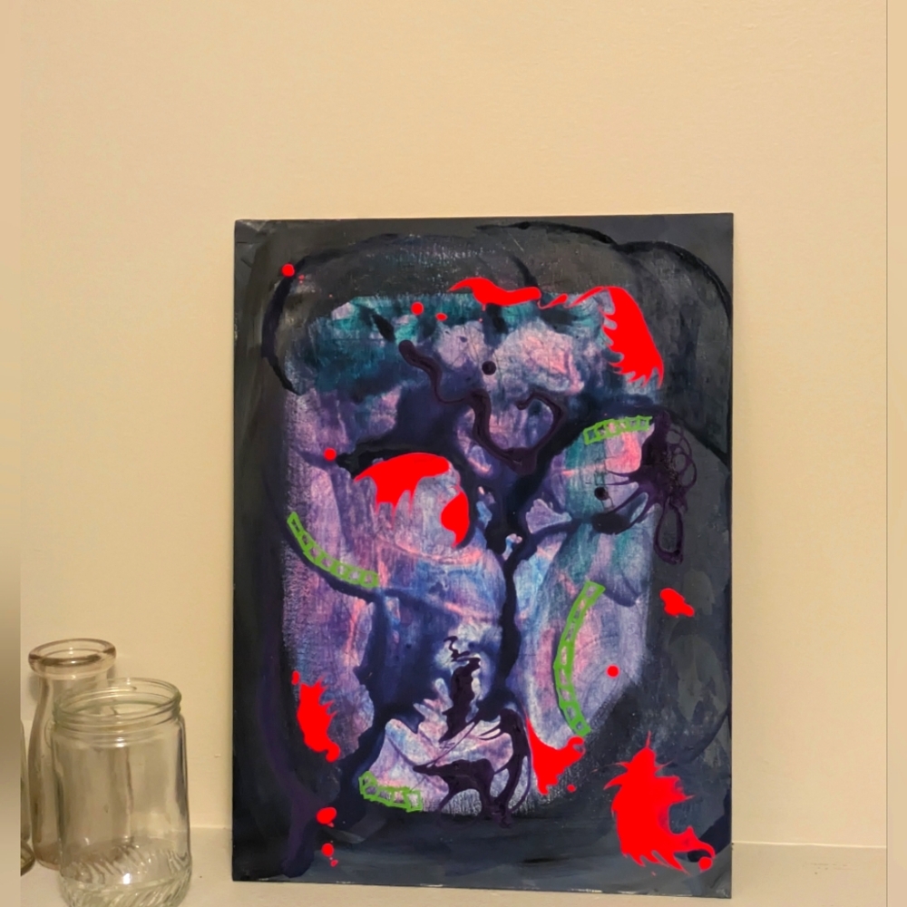 Abstract acrylic original